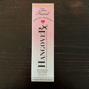 Brand new in the box, never opened or used Too Faced hangoveRx face primer